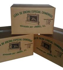 Leña de encina especial chimeneas, formato 10 kg